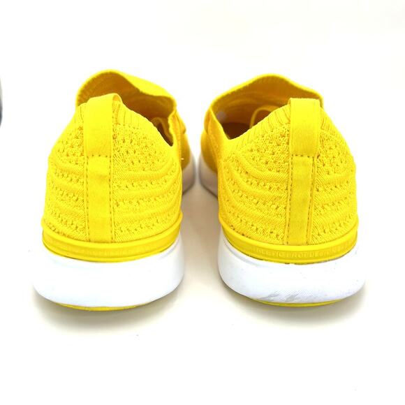 APL Athletic Propulsion Labs Techloom Wave Running Shoe Sneaker Yellow 7.5 - Picture 3 of 7